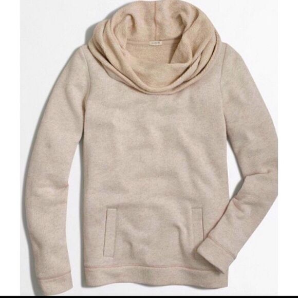 J. Crew Cowl Neck Kangaroo Pocket Sweater - Picture 1 of 9